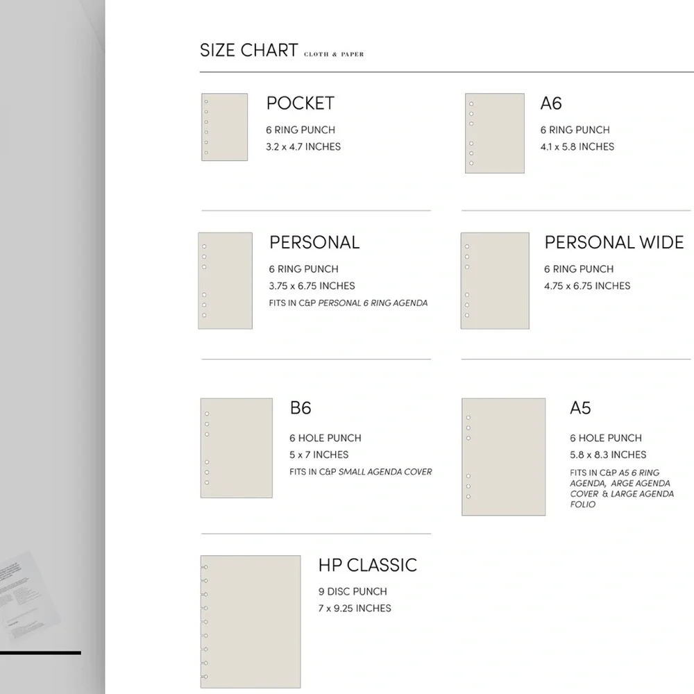 Cloth & Paper Inserts - Picture 2 of 10